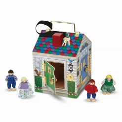 Melissa & Doug Doorbell House Playset