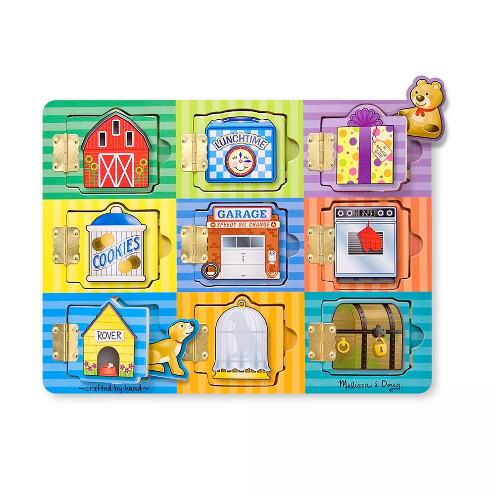 Melissa & Doug Magnetic Hide & Seek Board