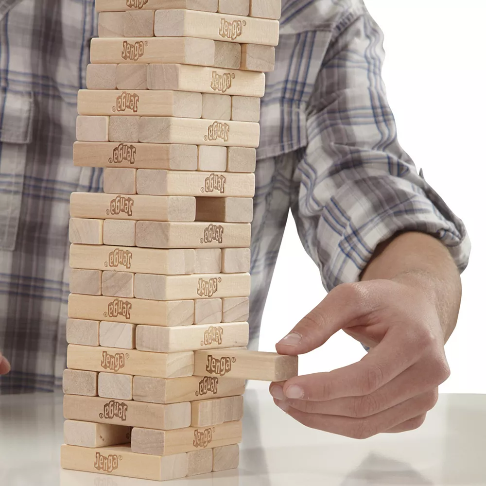 Jenga Classic Game By Hasbro - Image 3