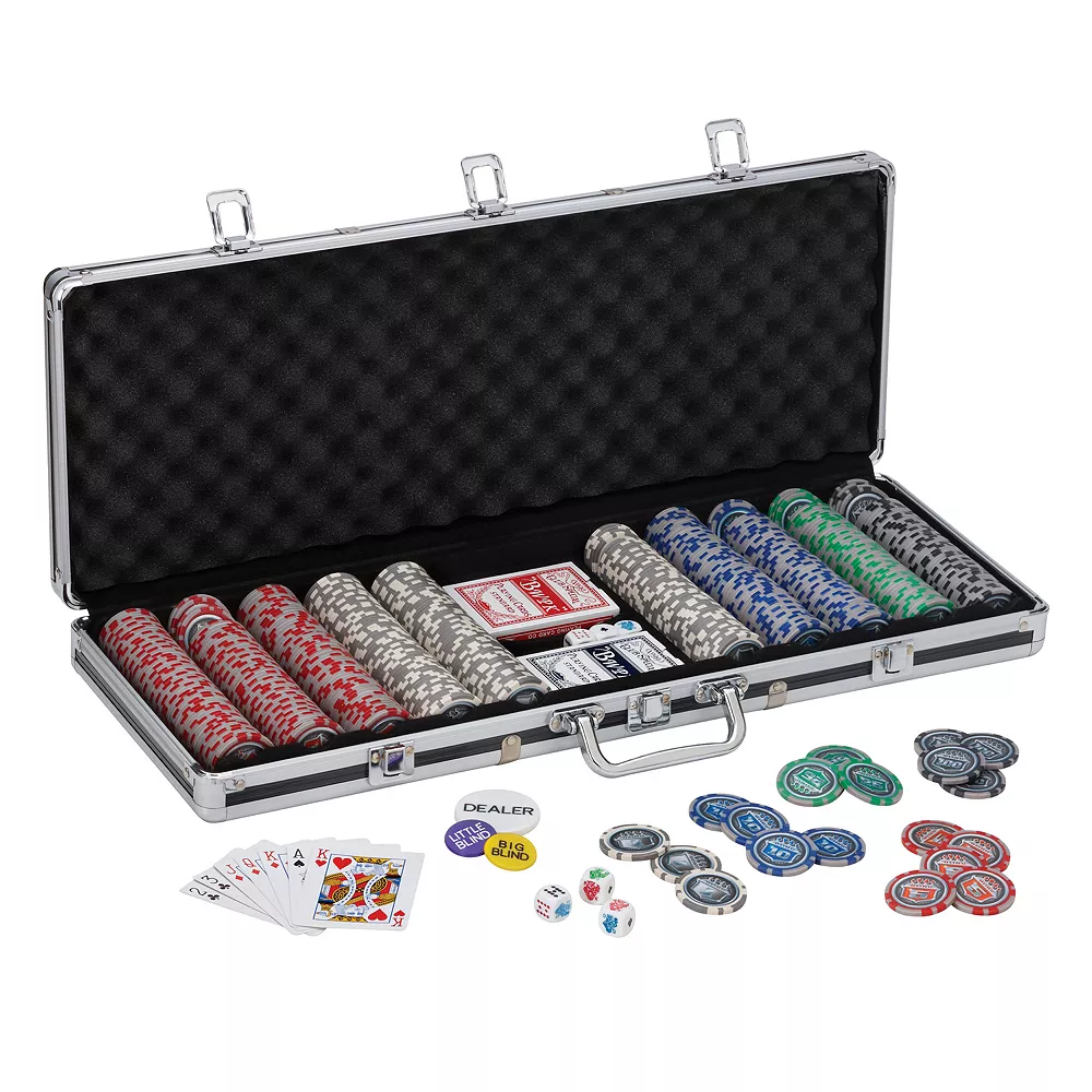 Fat Cat Bling 13.5 Grams 500-ct. Poker Chip Set