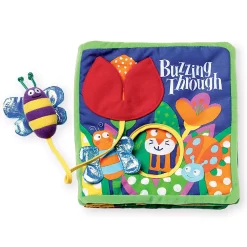 "Buzzing Through" Activity Soft Book By Manhattan Toy
