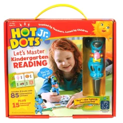 Educational Insights Hot Dots Jr. Let's Master Kindergarten Reading Book Set