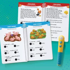 Educational Insights Hot Dots Jr. Let's Master Grade 1 Reading Book Set
