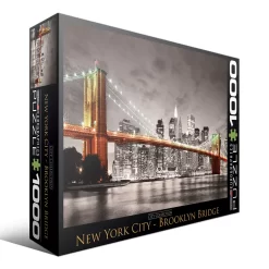 Eurographics 1000-pc. City Collection New York City Brooklyn Bridge Jigsaw Puzzle