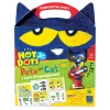 Educational Insights Hot Dots Jr. Pete The Cat Kindergarten Level 1 Activity Book & Talking Pen Set