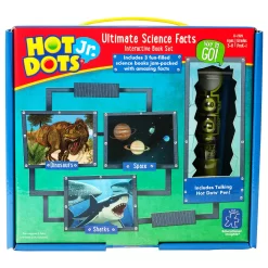Educational Insights Hot Dots Jr. Ultimate Science Facts Interactive Books & Pen Set
