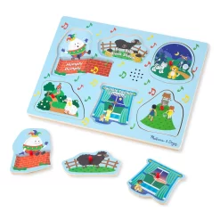 Melissa & Doug Nursery Rhymes 2 Sound Puzzle