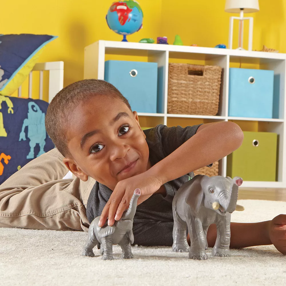 Learning Resources Mommas & Babies Jumbo Jungle Animals - Image 4