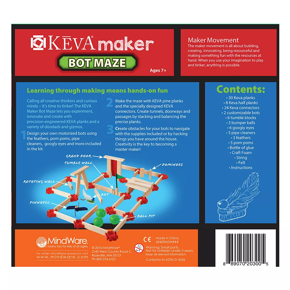 MindWare KEVA Maker Bot Maze - Image 4