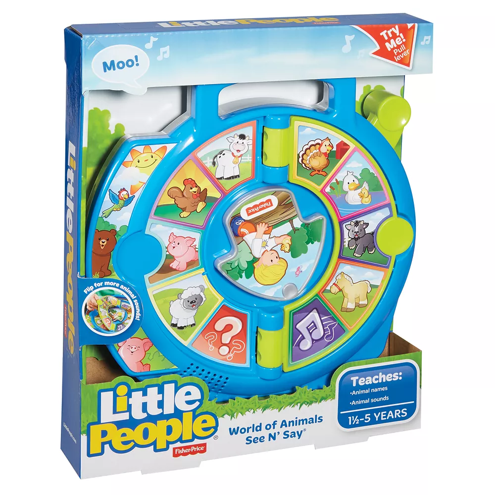 Fisher Price Fisher-Price Little People World Of Animals See 'n Say - Image 6