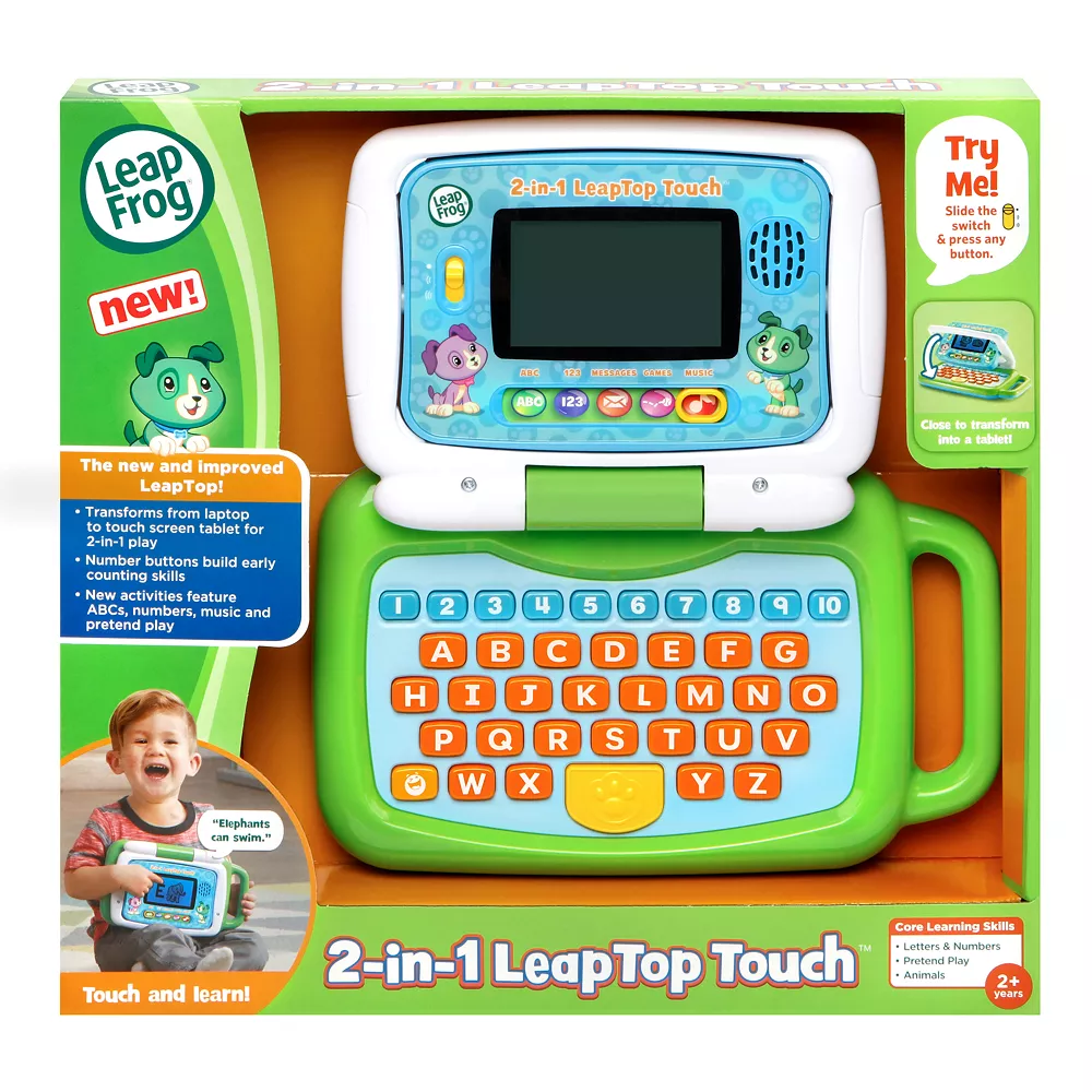 LeapFrog 2-in-1 LeapTop Touch - Green - Image 4