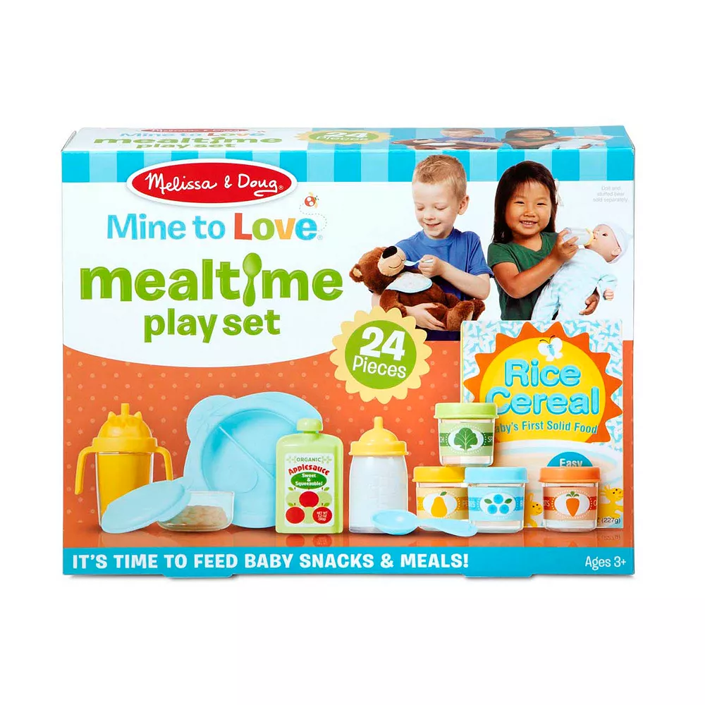 Melissa & Doug Mine To Love 24-Piece Mealtime Play Set For Dolls - Image 2