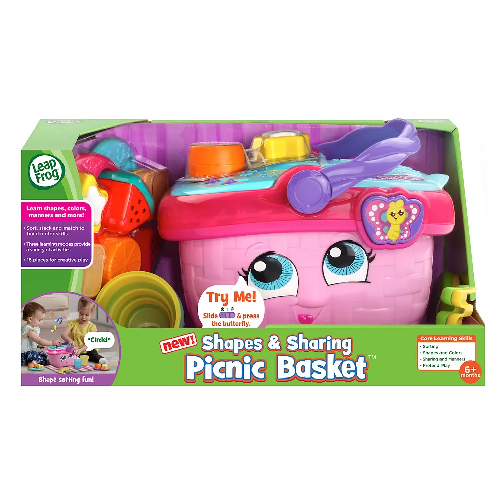 LeapFrog Shapes & Sharing Picnic Basket - Image 2