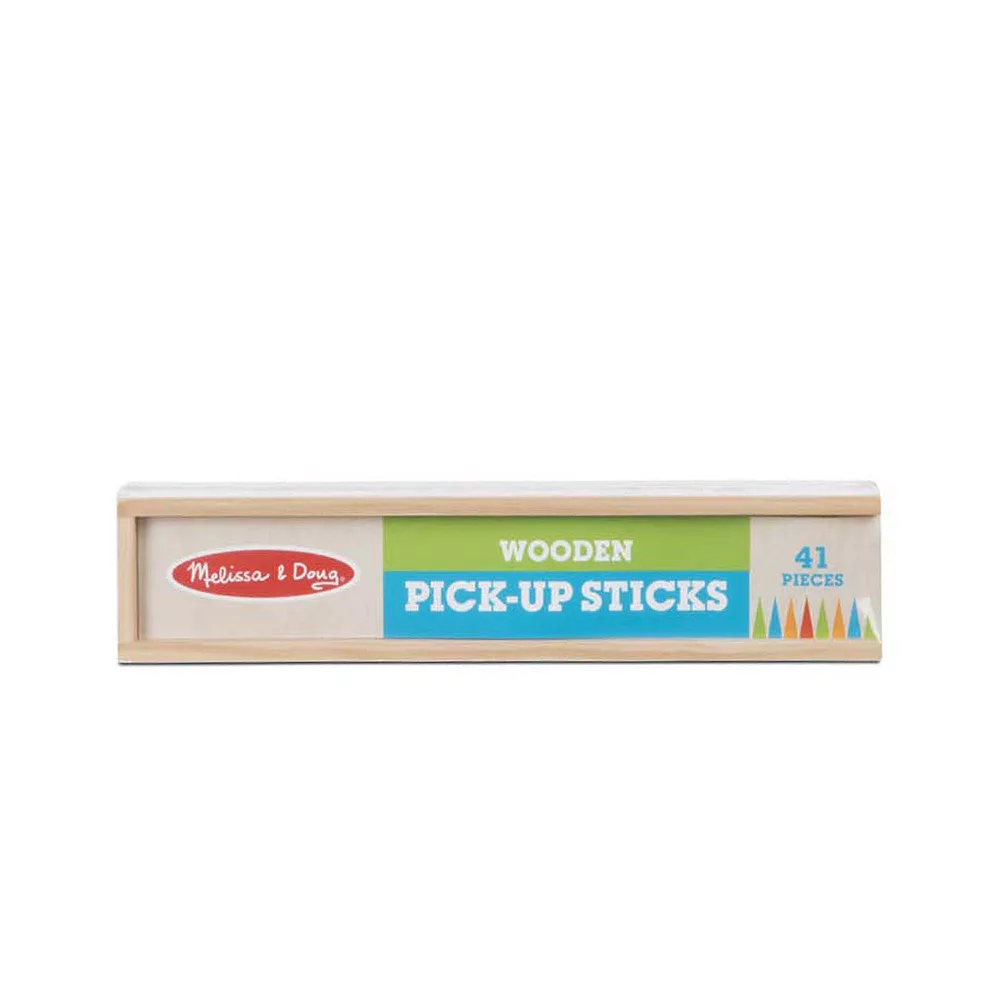 Melissa & Doug Wooden Pick-Up Sticks Tabletop Game - Image 3