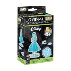 University Games 3D Crystal Puzzle - Disney's Alice In Wonderland 38-Pieces