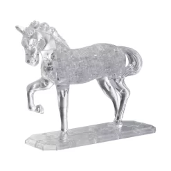 University Games 3D Crystal Puzzle - Horse 98-Pieces