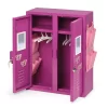 Badger Basket School Style Double Doll Locker - Purple
