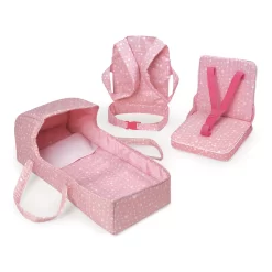 Badger Basket First Class 5-Piece Doll Travel Set