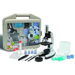 Discovery #Mindblown Microscope Set 48-Piece With Durable Metal Framework
