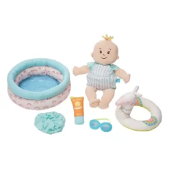 Manhattan Toy Stella Collection Pool Party 4-Piece Pool Playset For 12" & 15" Dolls