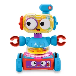 Fisher Price Fisher-Price 4-in-1 Robot Baby To Preschool Learning Toy With Lights & Music