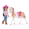 Glitter Girls Bria & Bonnie Fashion Girl And Horse Doll Playset
