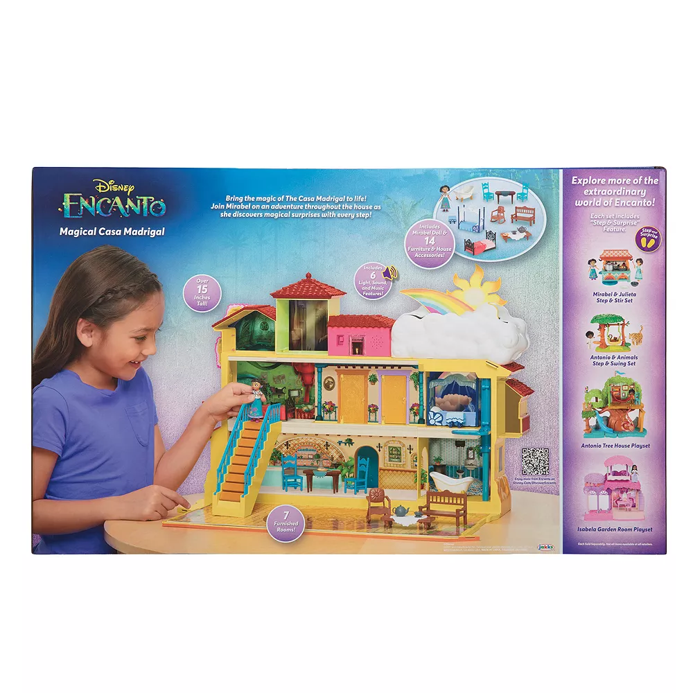 Disney's Encanto Magical Casa Madrigal Dollhouse Playset - Image 2