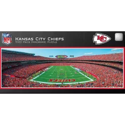 Kansas City Chiefs End Zone Panoramic 1000-Piece Jigsaw Puzzle