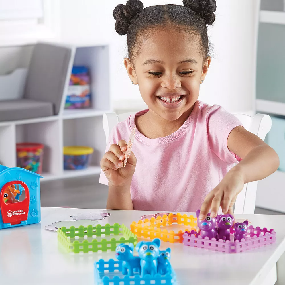 Learning Resources Sort Em' Up Pups Activity Set - Image 4