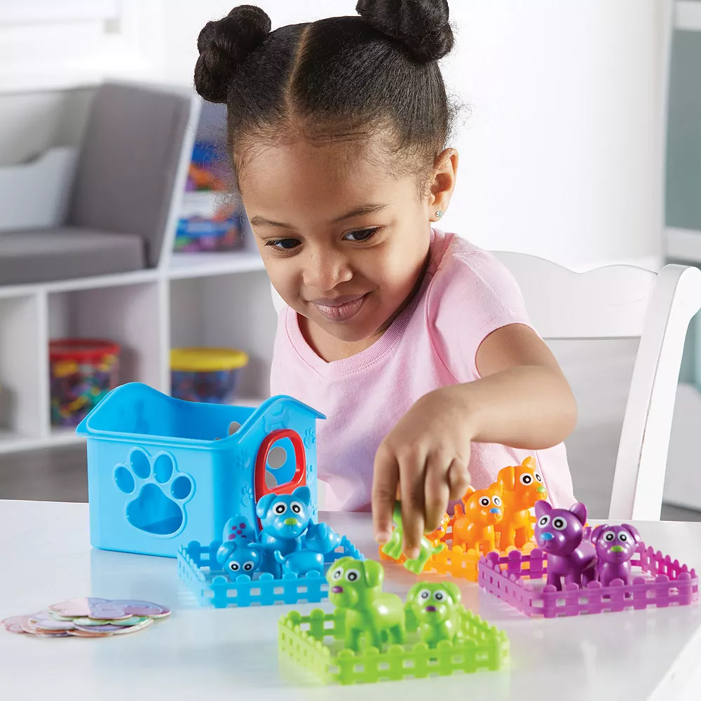 Learning Resources Sort Em' Up Pups Activity Set - Image 5