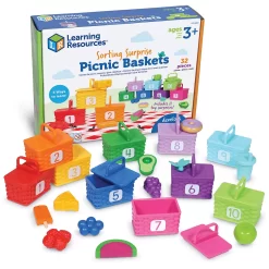 Learning Resources Sorting Picnic Baskets Activity Set