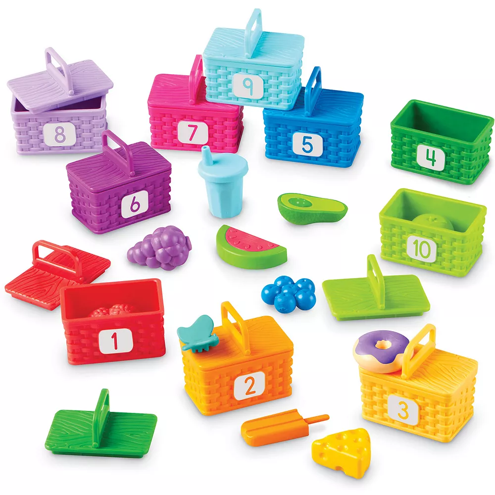 Learning Resources Sorting Picnic Baskets Activity Set - Image 2