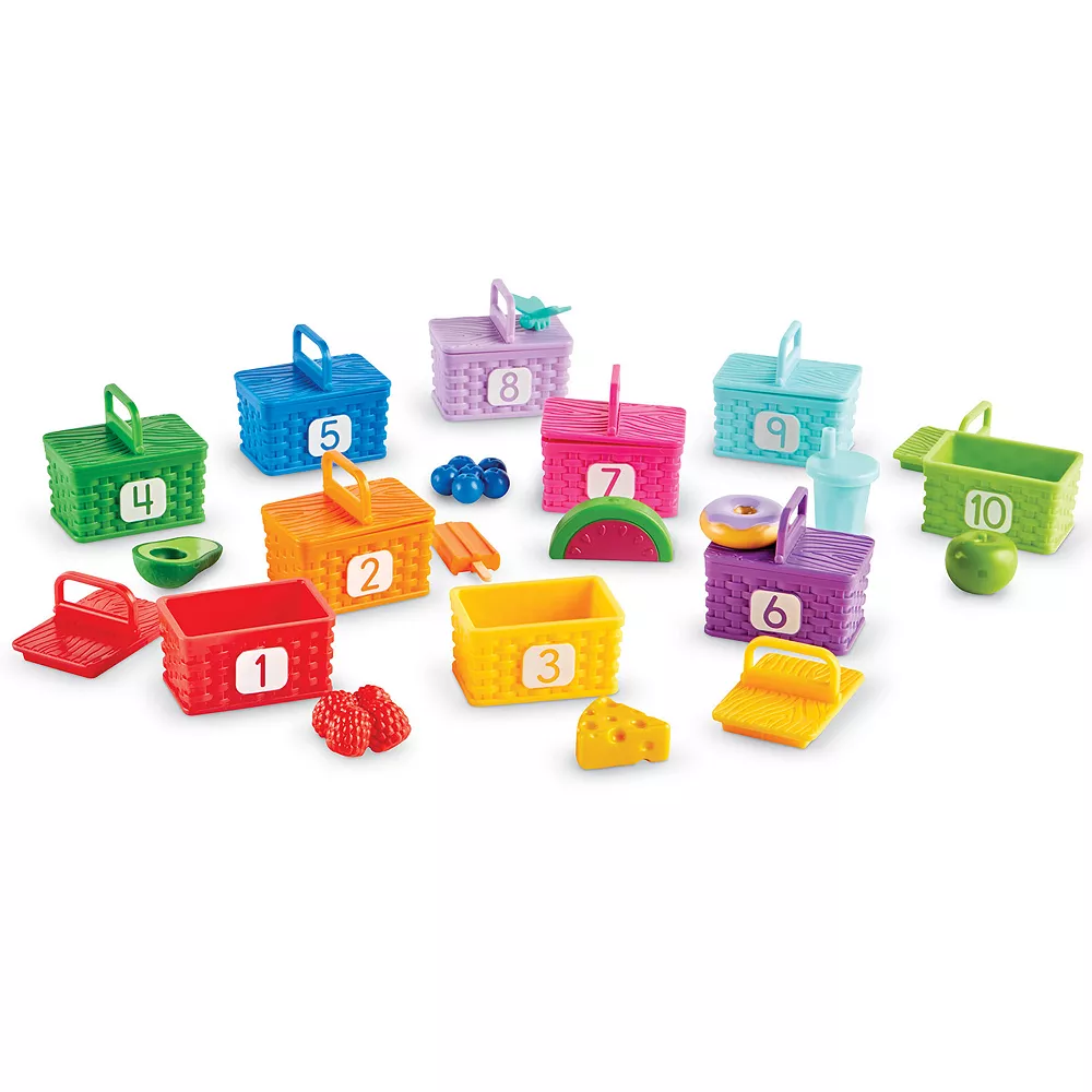 Learning Resources Sorting Picnic Baskets Activity Set - Image 3