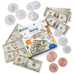 Learning Resources Double-Sided Magnetic Money Set