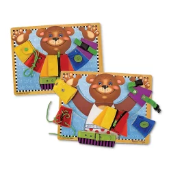 Melissa & Doug Basic Dressing Skills Board