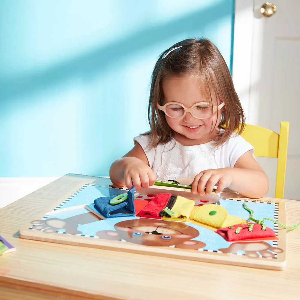 Melissa & Doug Basic Dressing Skills Board - Image 2