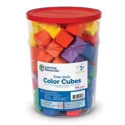 Learning Resources Soft Foam Color Cubes Learning Toy