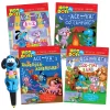 Educational Insights Hot Dots Jr. Interactive Storybooks 4-Book Set With Ace Pen