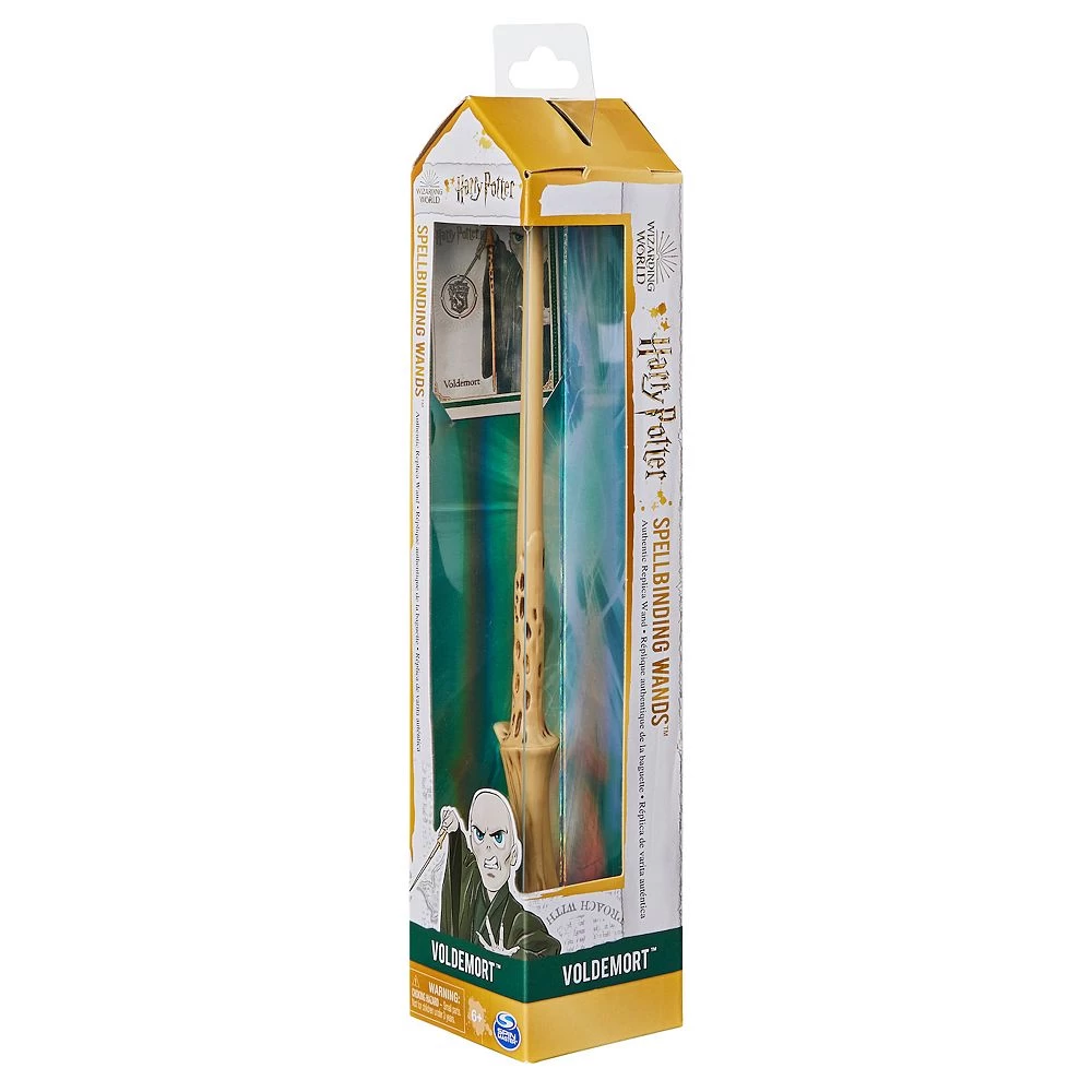 Spin Master Wizarding World Harry Potter 12-inch Spellbinding Voldemort Wand With Collectible Spell Card - Image 6