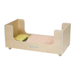 Manhattan Toy Night Night Wooden Play Sleigh Bed