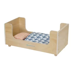 Manhattan Toy Sleep Tight Wooden Play Sleigh Bed