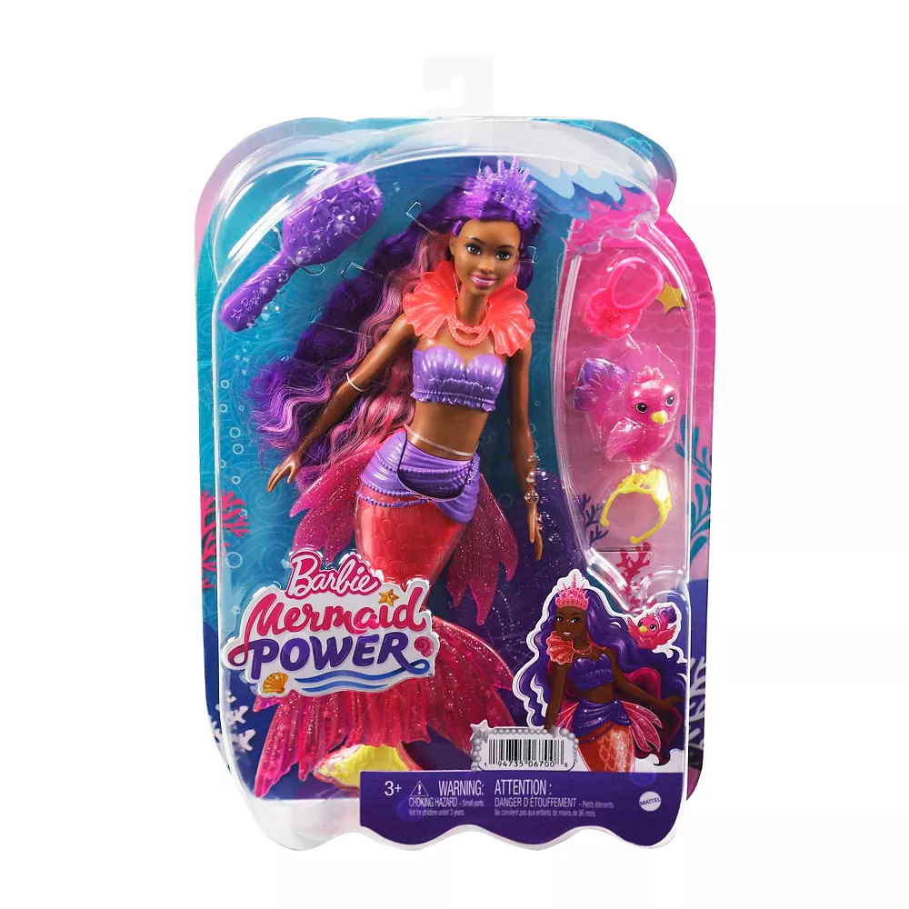 Barbie® Mermaid Power Barbie “Brooklyn” Roberts Mermaid Doll, Pet & Accessories - Image 2