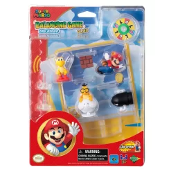 Epoch Games Super Mario Balancing Games Plus Tabletop Skill Game With Collectible Super Mario Action Figures