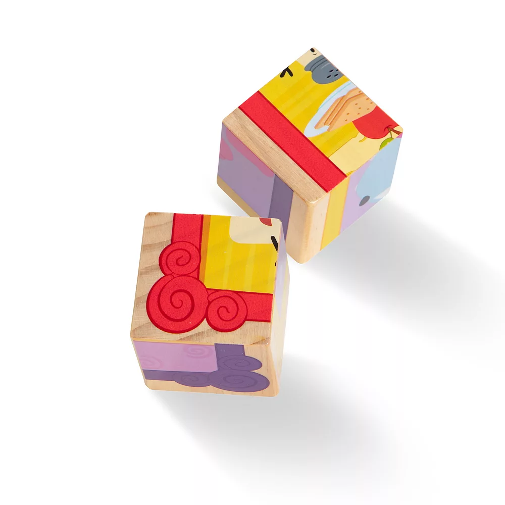 Melissa & Doug Blue's Clues & You Wooden Cube Puzzle - Image 5