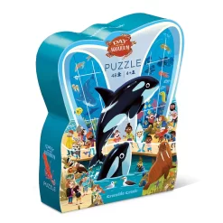 Crocodile Creek Day At The Aquarium 48-piece Jigsaw Puzzle