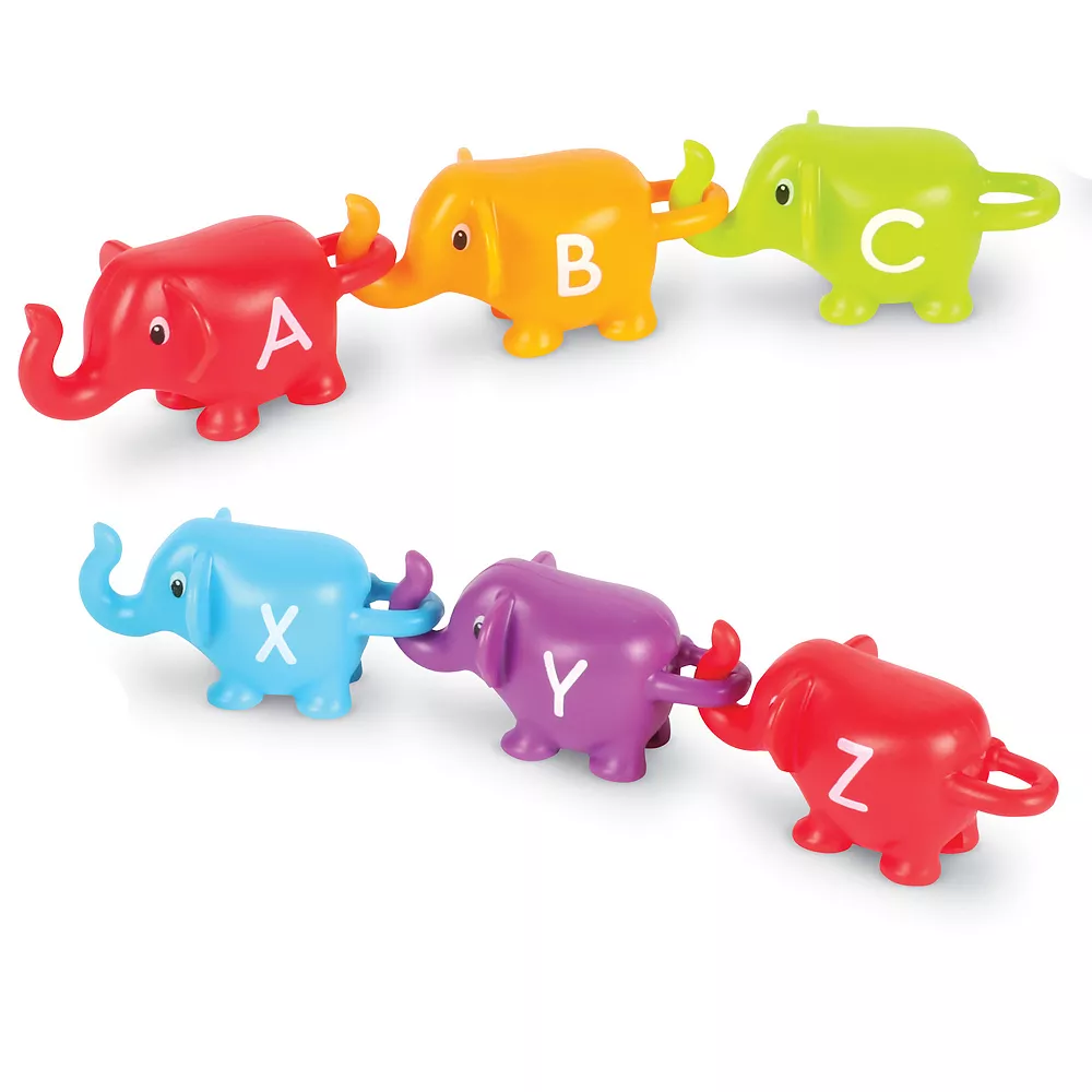 Learning Resources Snap-n-Learn ABC Elephants Early Education Toy - Image 2