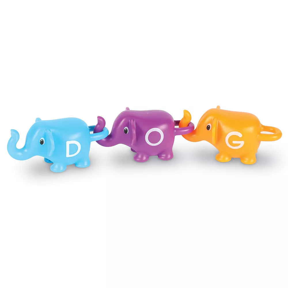 Learning Resources Snap-n-Learn ABC Elephants Early Education Toy - Image 3