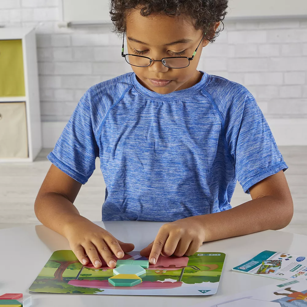 Hand2mind Seasons & Weather Pattern Block Puzzle Set - Image 5