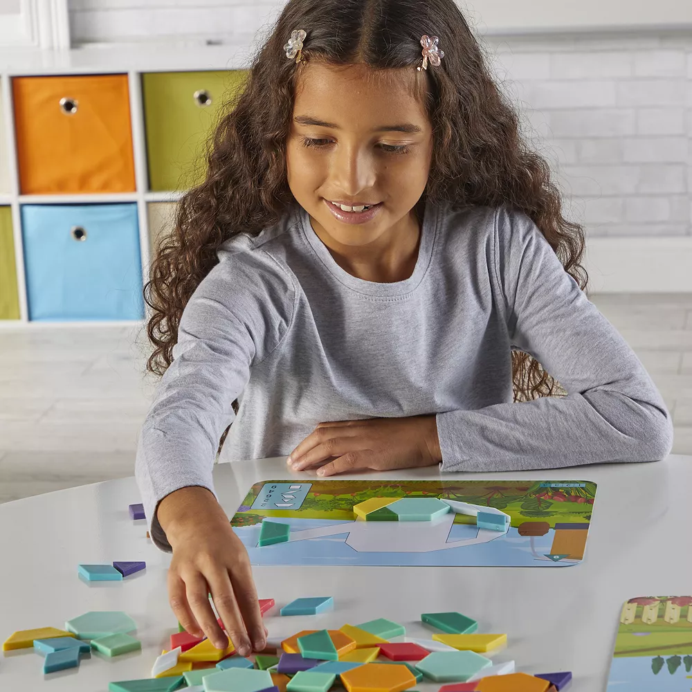 Hand2mind Seasons & Weather Pattern Block Puzzle Set - Image 6
