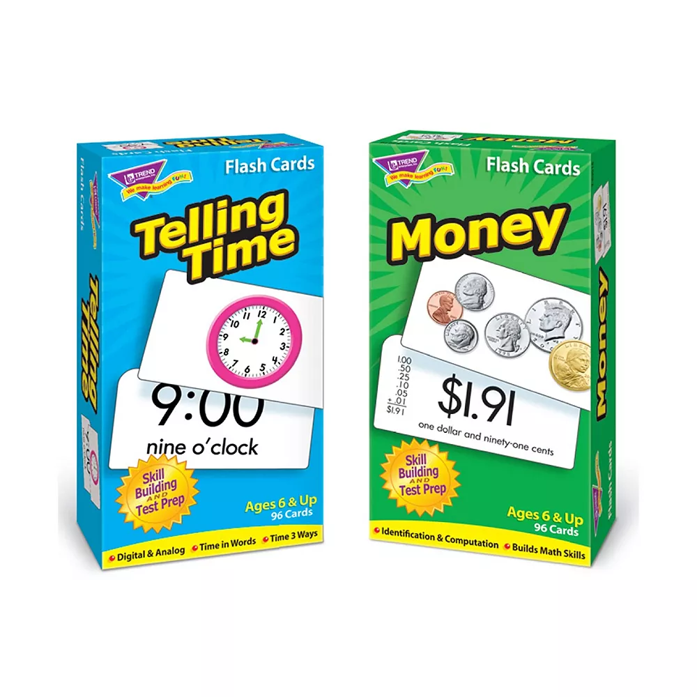 Time And Money Skill Drill Flashcards Assortment